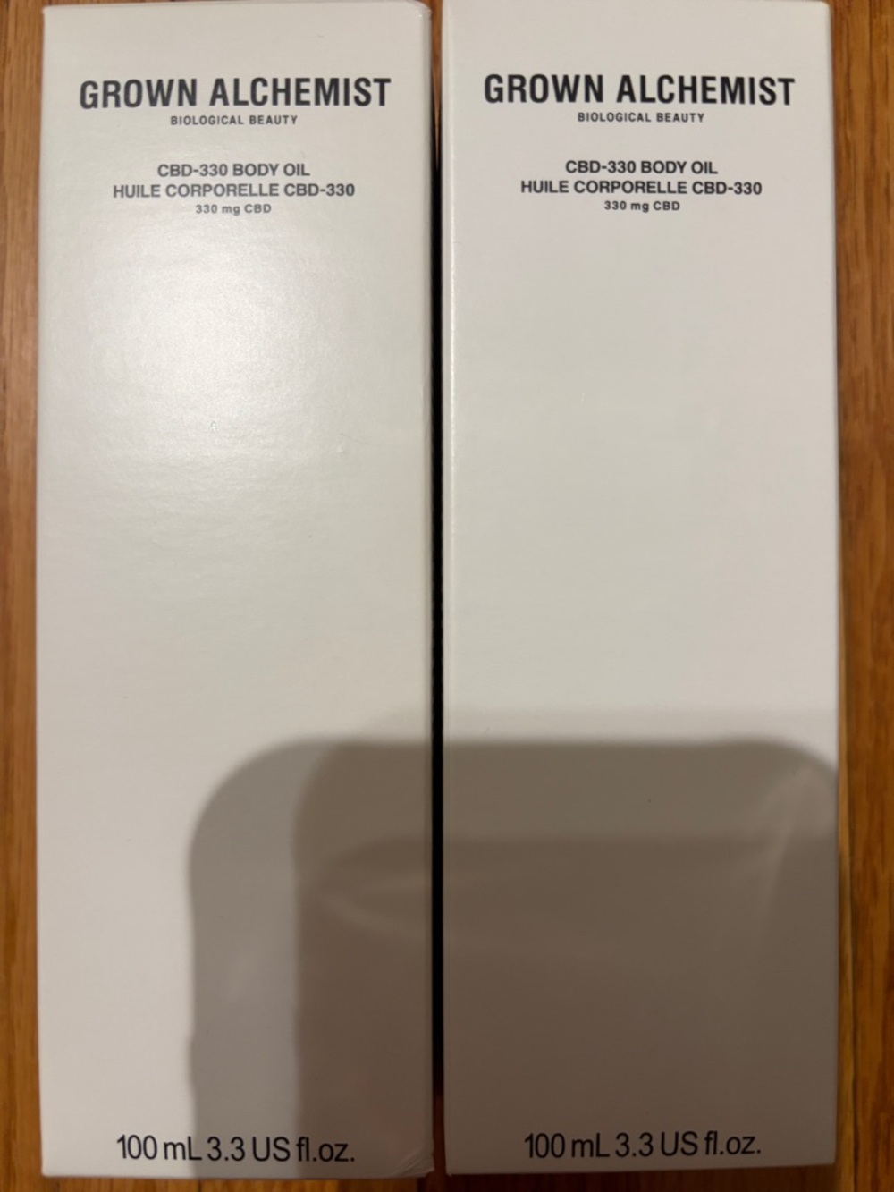 Grown Alchemist White Body Oil Duo Packaging